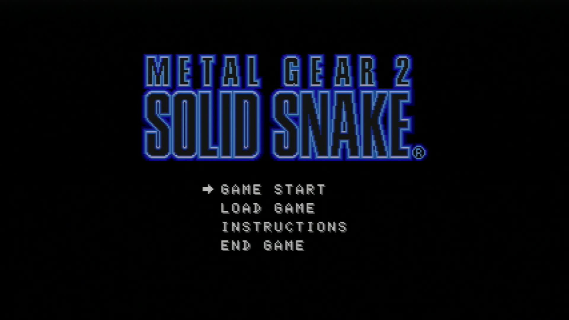 MetalGear2 SOLID SNAKE無事クリア！感想レビューその他諸々