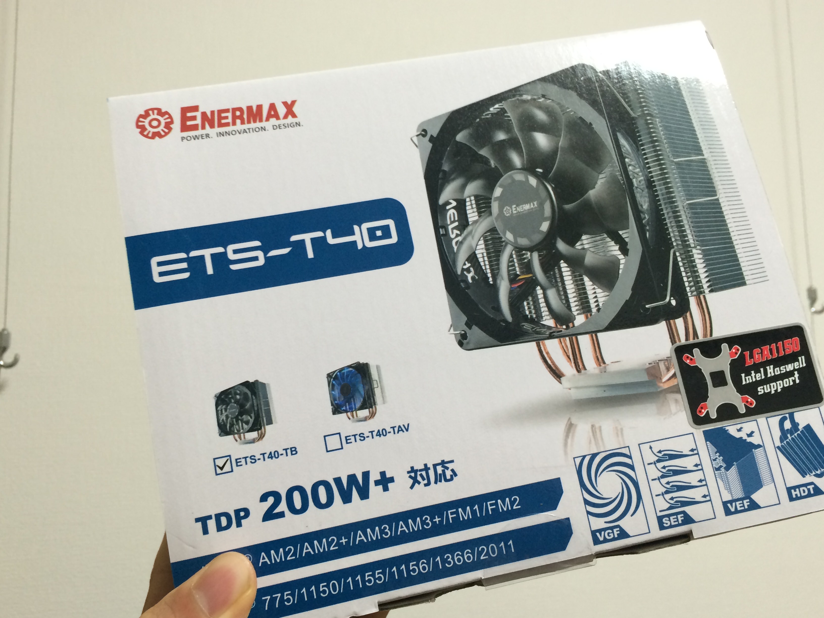 ENERMAX ETS-E40-TB パッケージ